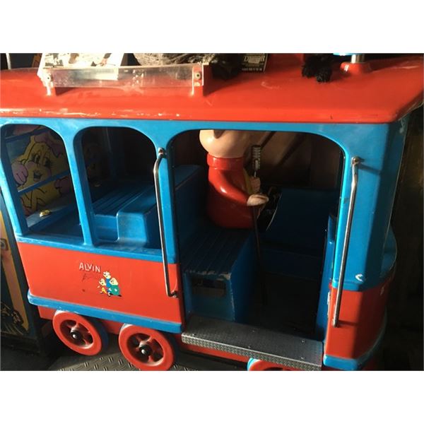 Alvin And The Chipmunks Tram Kiddie Ride