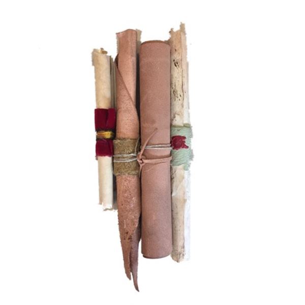 Underworld: Rise of the Lycans Great Hall Scrolls Movie Props