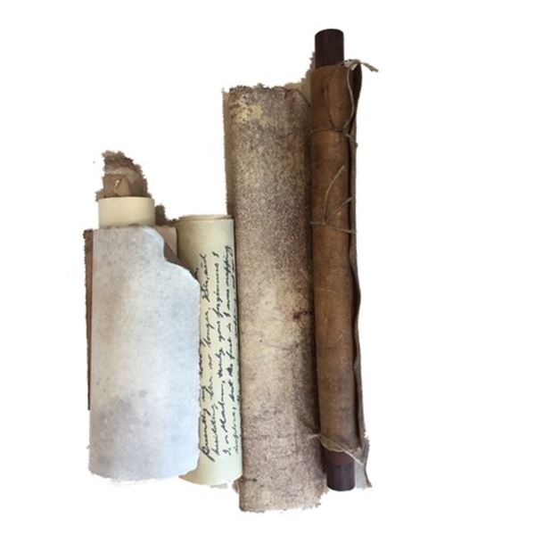 Underworld: Rise of the Lycans Great Hall Scrolls Movie Props