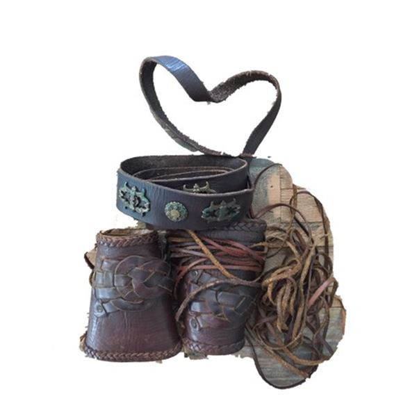 Crouching Tiger Hidden Dragon: Sword of Destiny Wei-Fang (Harry Shum Jr.) belt/cuffs Movie Costumes