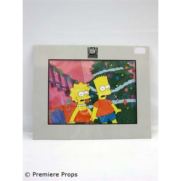 The Simpsons  Original Hand-Painted Cel from Production