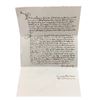 Image 2 : Tulip Fever Cornelis Sandvoort (Christoph Waltz) Letter to Maria (Holliday Granger) Movie Props