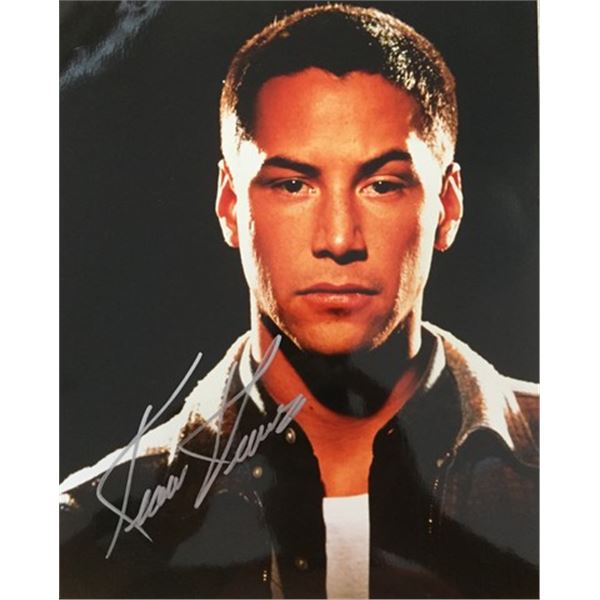 Keanu Reeves Signed Photo from Speed Film