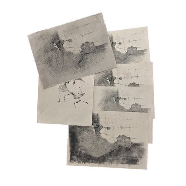 Tulip Fever Jan Van Loos (Dane DeHaan) Tulip Sketches Movie Props