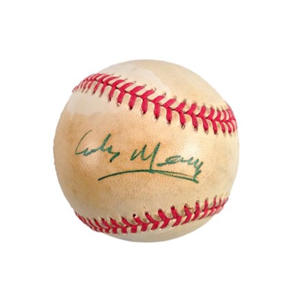 Colm Meaney Signed Baseball