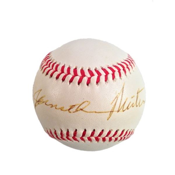 Jonathan Winters Signed Baseball