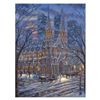 Image 1 : Robert Finale, "St Patricks Cathedral" Hand Signed, Artist Embellished Limited Edition on Canvas wit