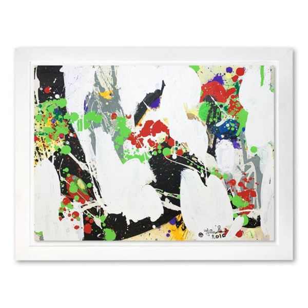 Jenik Cook, Framed Original Acrylic Painting, Hand Signed, Letter of Authenticity.