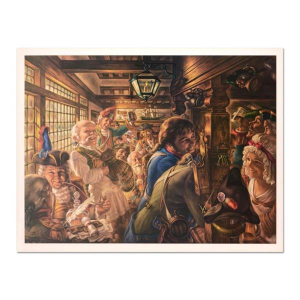 Virginia Dan (1922-2014), "Yankees Tavern 1776" Limited Edition Lithograph, Numbered and Hand Signed
