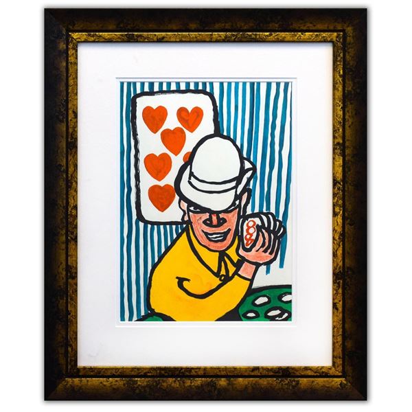 Alexander Calder- Lithograph "DLM212 - Joueurs de cartes II"