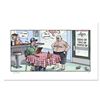 Image 1 : Bizarro! "No Service" Numbered Limited Edition Hand Signed by creator Dan Piraro; Letter of Authenti