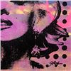 Image 2 : Gail Rodgers, "Marilyn Monroe" Hand Signed Original Hand Pulled Silkscreen Mixed Media on Canvas wit