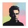 Image 1 : Steve Kaufman (1960-2010) "James Dean" Hand Embellished Limited Edition Silkscreen on Canvas, Number