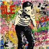 Image 2 : Mr. Brainwash "Smile" Original Mixed Media on Paper