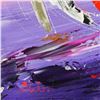Image 2 : Natalia Sinkovsky, "Full of Joy" Original Acrylic Painting on Canvas, Hand Signed with Letter of Aut