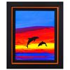 Image 1 : Wyland- Original Oil Painting on Board "A Sea of Color"