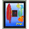 Image 2 : Peter Max- Original Mixed Media "Heart Suite II"