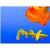 Image 3 : Peter Max- Original Mixed Media "Heart Suite II"