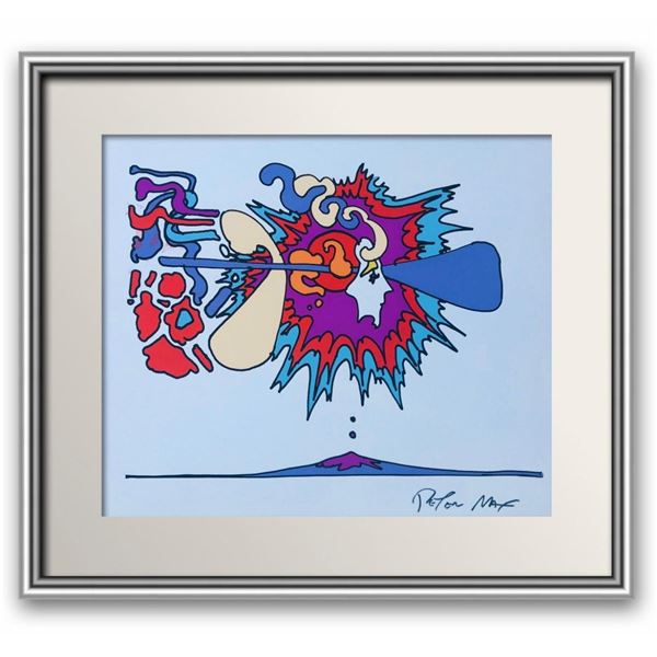 Peter Max- Original Vintage hand pulled Serigraph on paper  "Untitled"