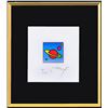 Image 2 : Peter Max- Original Lithograph "Cosmic Saturn II (Mini)"