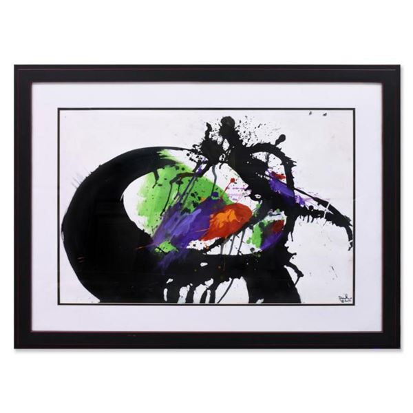 Jenik Cook, Framed Original Acrylic Painting, Hand Singed with Letter of Authenticity.