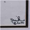 Image 2 : Jenik Cook, Framed Original Acrylic Painting, Hand Singed with Letter of Authenticity.