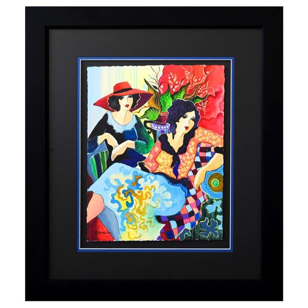 Patricia Govezensky- Original Watercolor "Ahuva & Bracha"
