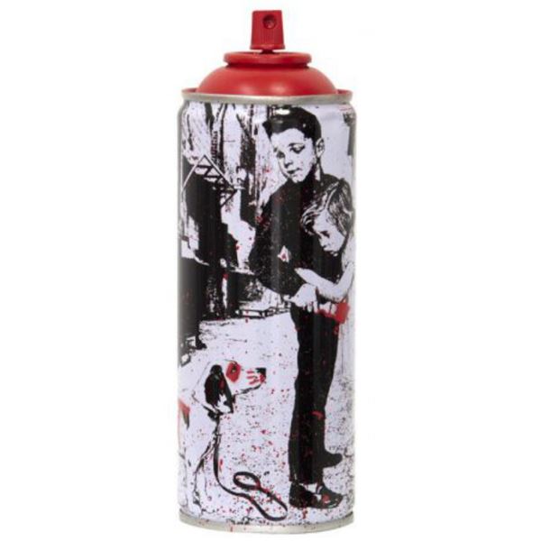 Mr. Brainwash- SPRAY CAN "PUP ART, 2020"