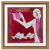 Image 1 : Lu Hong, "Esoteric Dream V (1996)" Framed Original Mixed Media Painting, Hand Signed with Letter of 
