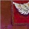 Image 2 : Lu Hong, "Esoteric Dream V (1996)" Framed Original Mixed Media Painting, Hand Signed with Letter of 