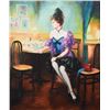 Image 2 : Taras Sidan- Original Giclee on Canvas "Dinner"