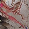 Image 2 : Marta Wiley, Framed Original Mixed Media Painting, Hand Signed and Thumb Printed with Letter of Auth