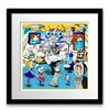 Image 1 : Charles Fazzino- 3D Construction Silkscreen Serigraph "A Jetson’s House Call"