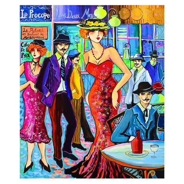 Patricia Govezensky- Original Acrylic on Canvas "Celebrity"