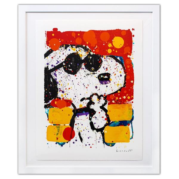 Tom Everhart- Hand Pulled Original Lithograph "Cool & Intelligent"