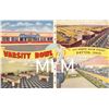 Image 1 : Varsity Bowl Dayton, Ohio 4 View Linen Postcard