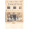 Image 1 : Nickelodeon, Unique Theartre Phonograph Horn Moving Pictures Sign Photo PC