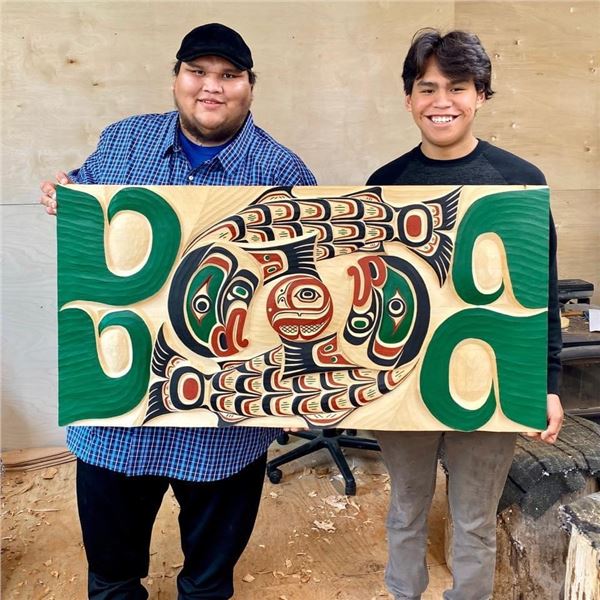 WALTER BROWN CARVING