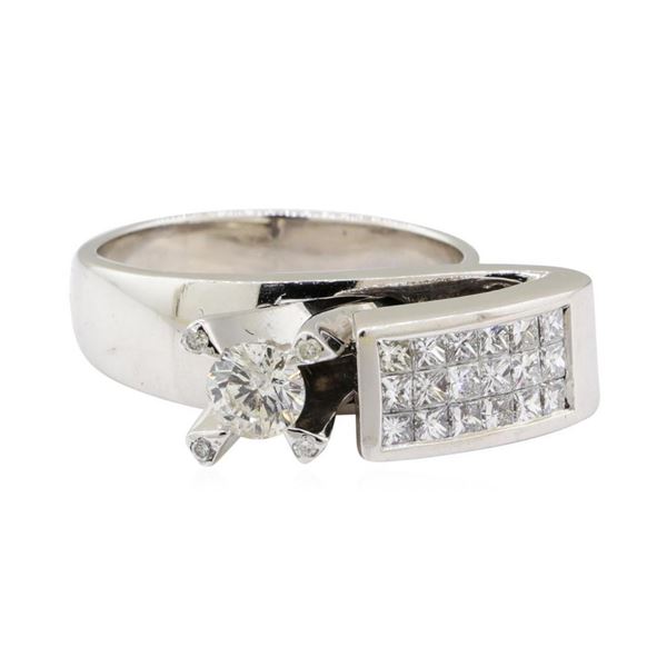 1.29 ctw Diamond Ring - 14KT White Gold