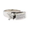 Image 1 : 1.29 ctw Diamond Ring - 14KT White Gold