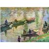 Image 1 : Claude Monet - Fishermen on the Seine at Poissy