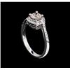 Image 4 : 0.96 ctw Diamond Ring - 14KT White Gold