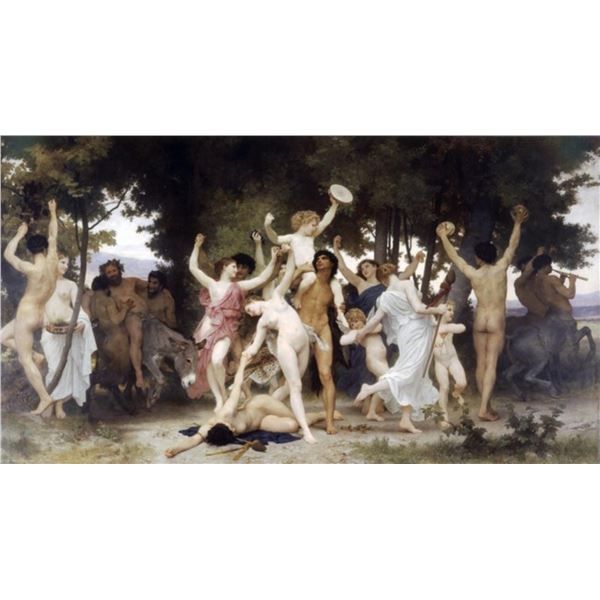 William Bouguereau - The Youth of Bacchus