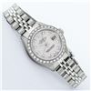 Image 3 : Rolex Ladies Stainless Steel Pink MOP Diamond 26MM Oyster Perpetaul Datejust