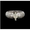 Image 2 : 14KT White Gold 1.93 ctw Diamond Ring