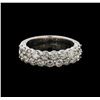 Image 2 : 14KT White Gold 1.76 ctw Diamond Ring