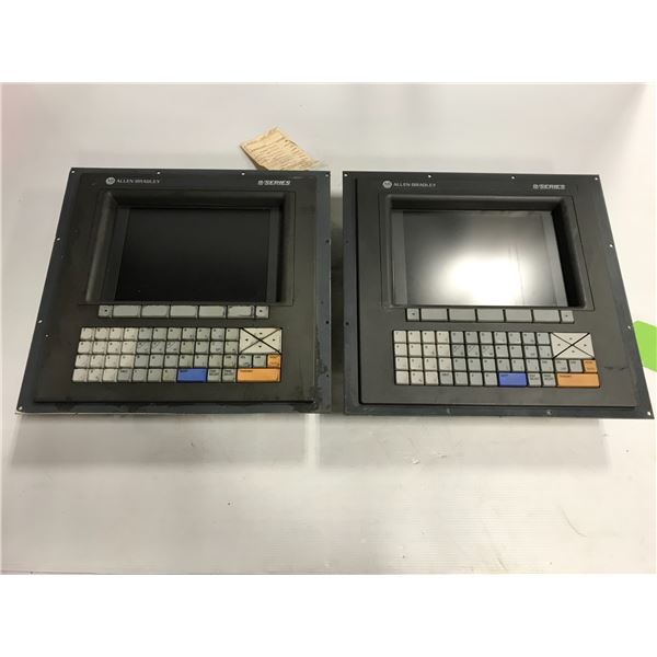 (2) - Allen-Bradley 8520-FOP 9/Series Screens