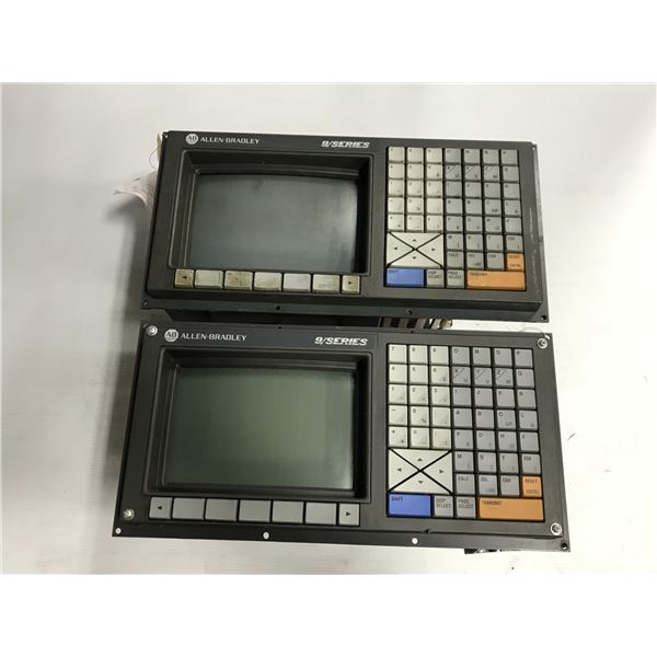 (2) - Allen-Bradley 8520-MOP7 9/Series Mono Operator Panels