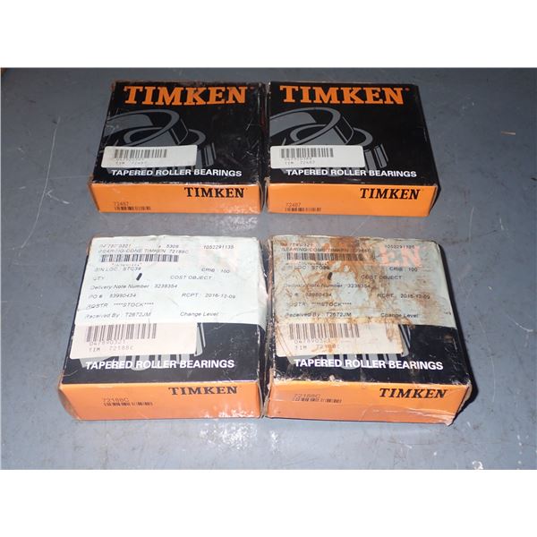 Lot of Timken Bearings