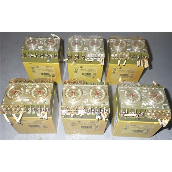 Lot of PILZ #PSWZ-F SAFETY RELAYS